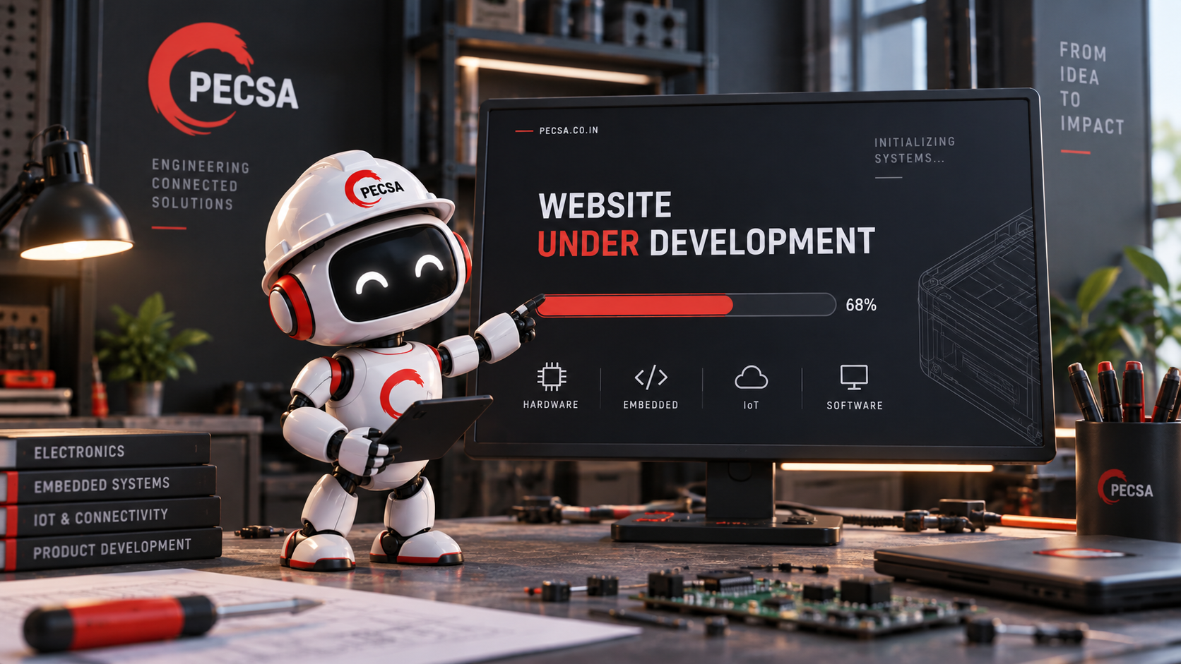 PECSA website under development